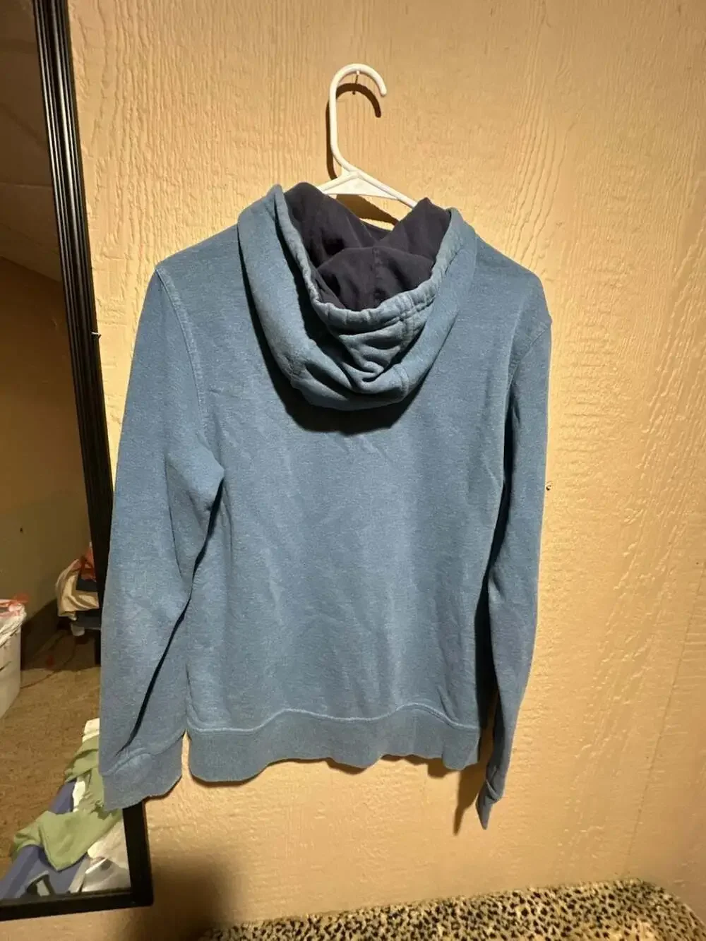 The North Face Men's Blue Pullover Hoodie Sweatshirt
